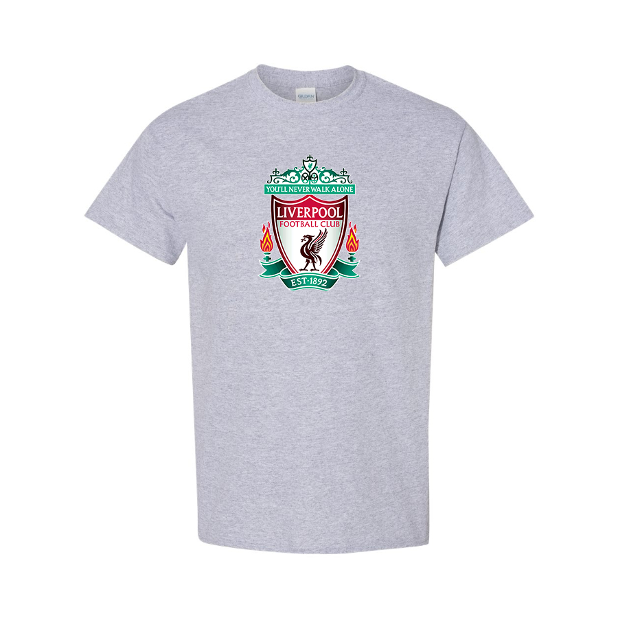 Youth Kids Liverpool Football Club Est.1892 Cotton T-Shirt