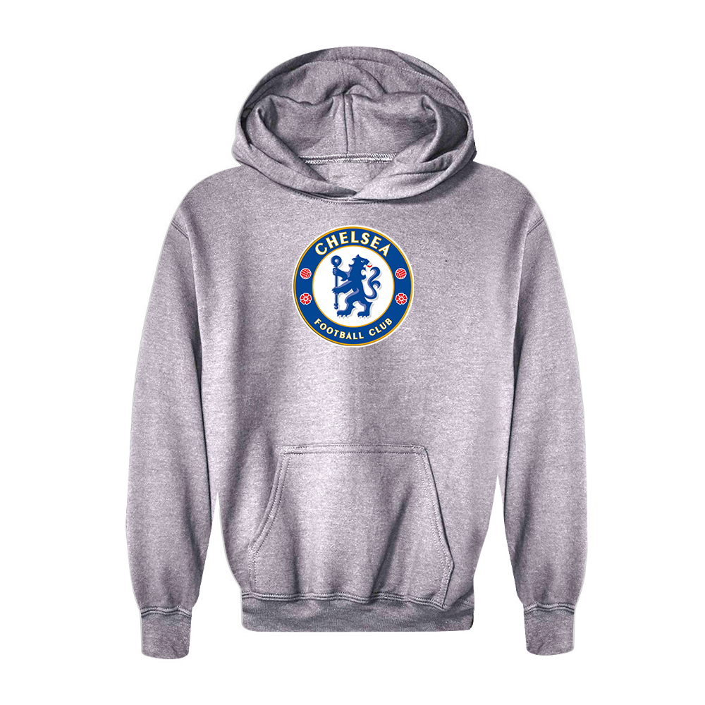 Youth Kids Chelsea Soccer Pullover Hoodie