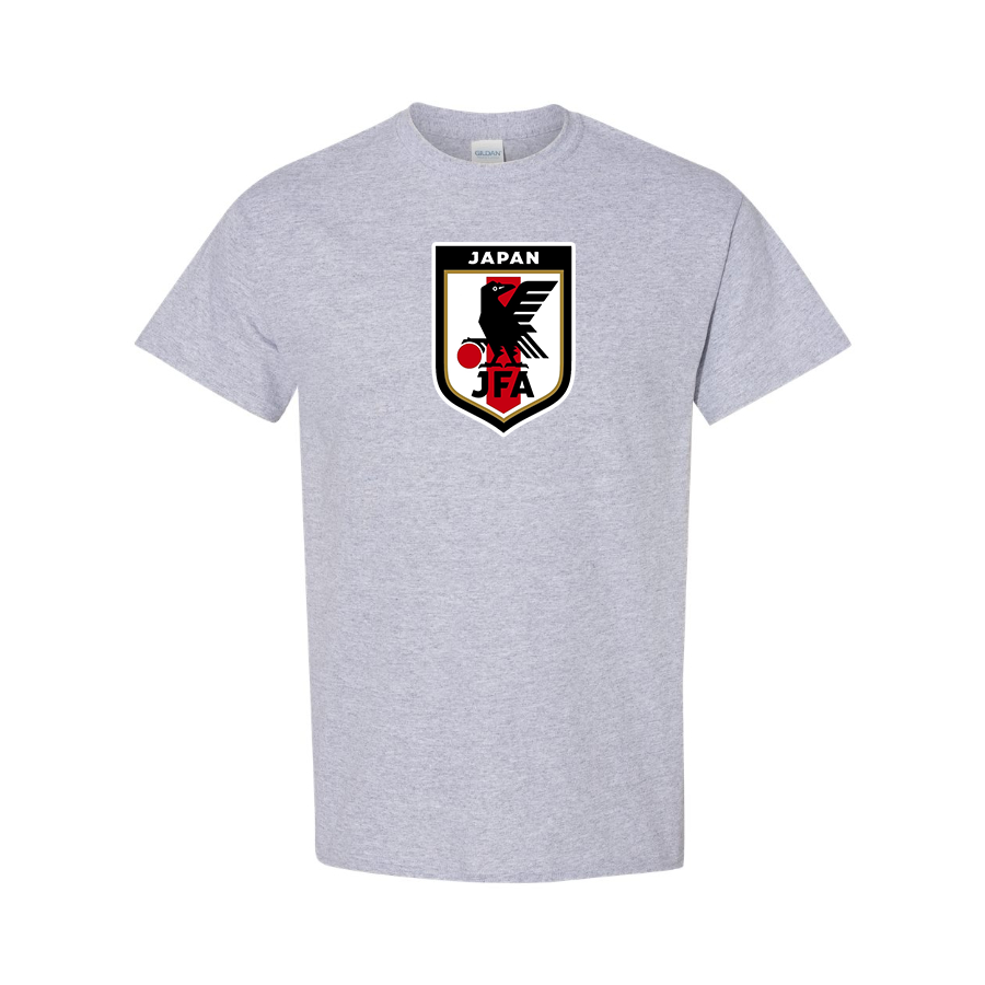 Youth Kids Japan National Soccer Team Cotton T-Shirt