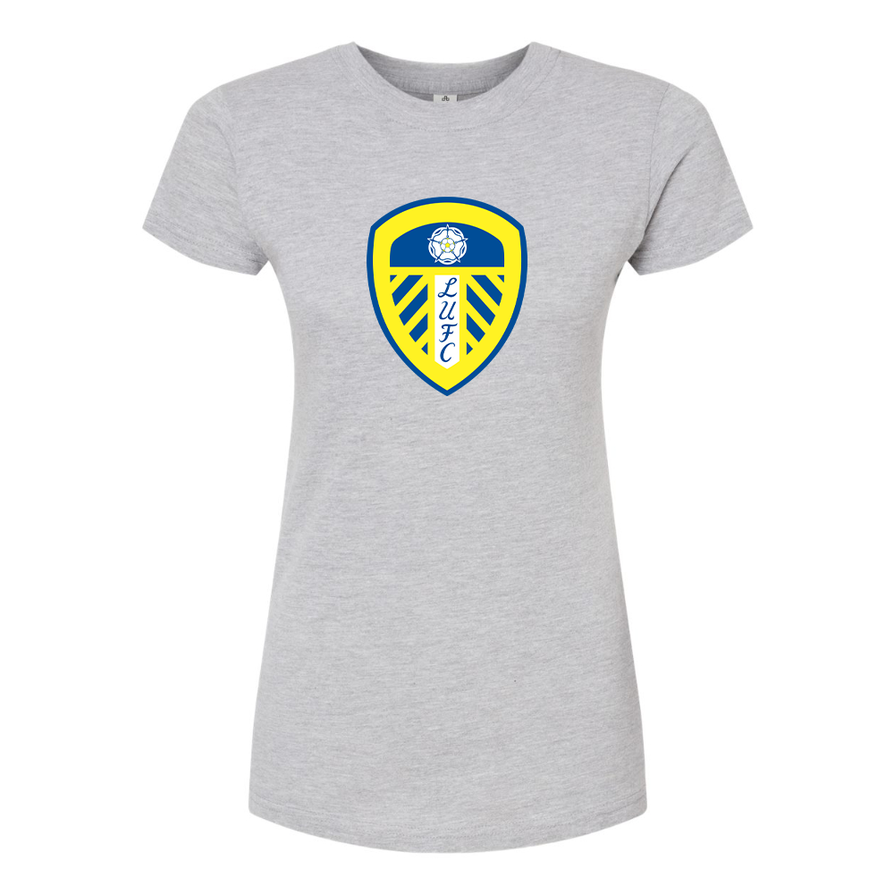 Women's Leeds United Football Club Round Neck T-Shirt