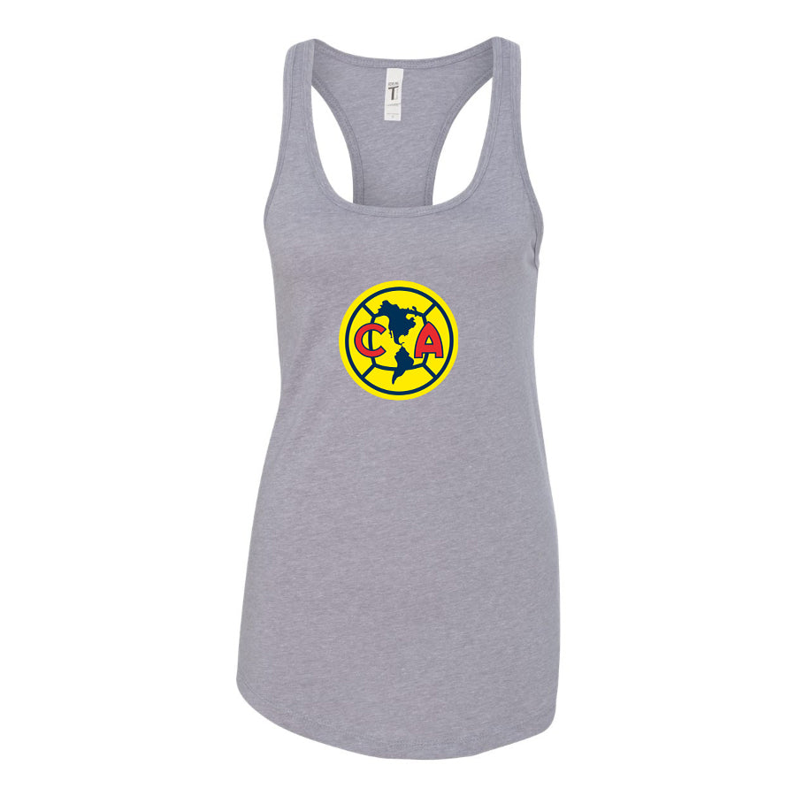 Women's Club America Football Racerback Tank Top