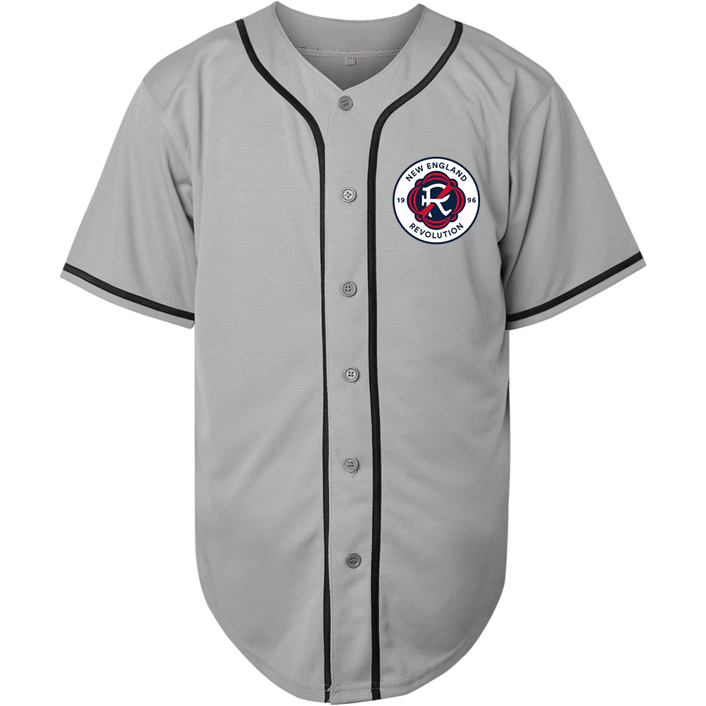 Men's New England Revolution FC Baseball Jersey