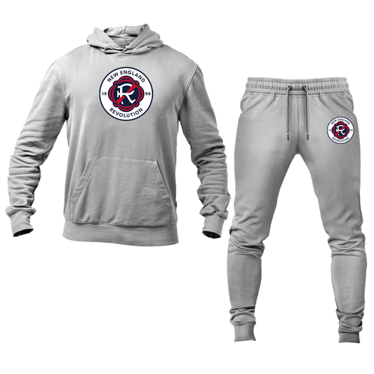 Men's New England Revolution FC Hoodie Joggers Set