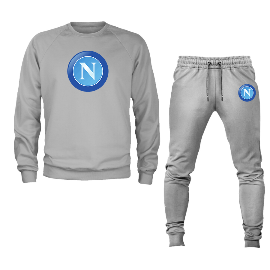 Men's Napoli FC Crewneck Sweatshirt Joggers Suit