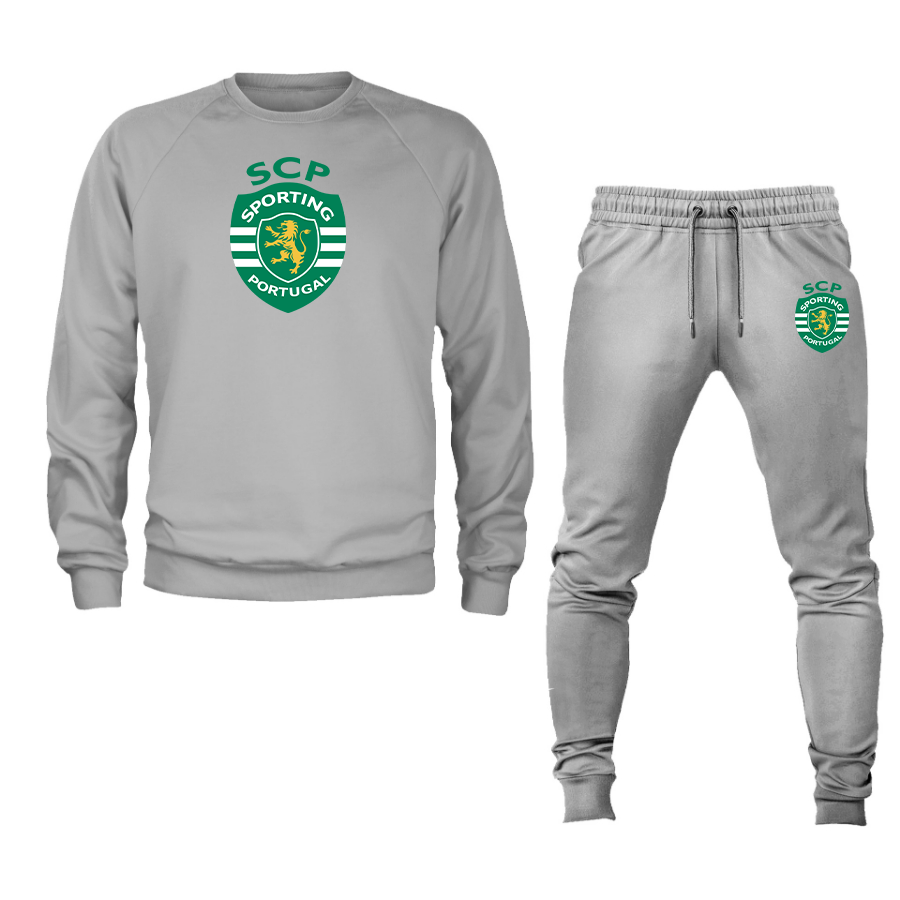 Men's Sporting CP FC Crewneck Sweatshirt Joggers Suit