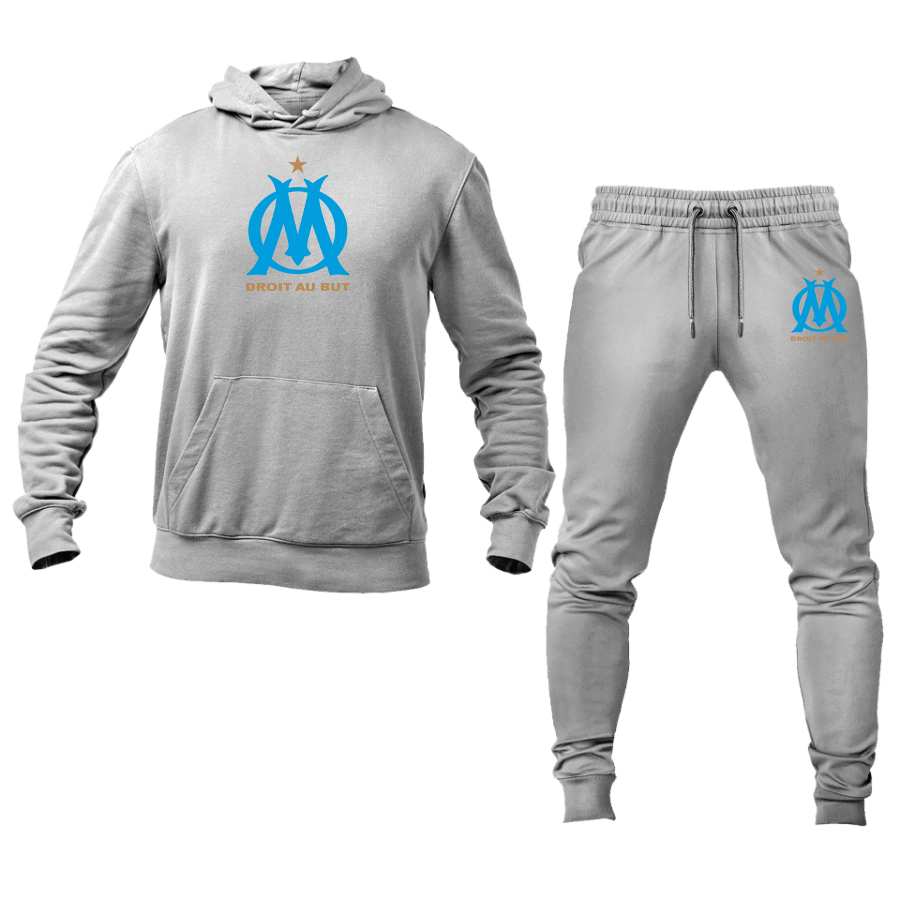 Men's Olympique de Marseille FC Hoodie Joggers Set