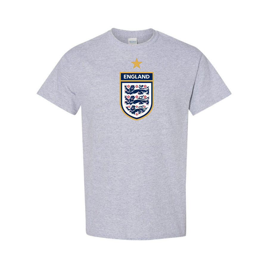 Youth Kids England National Soccer Team Cotton T-Shirt