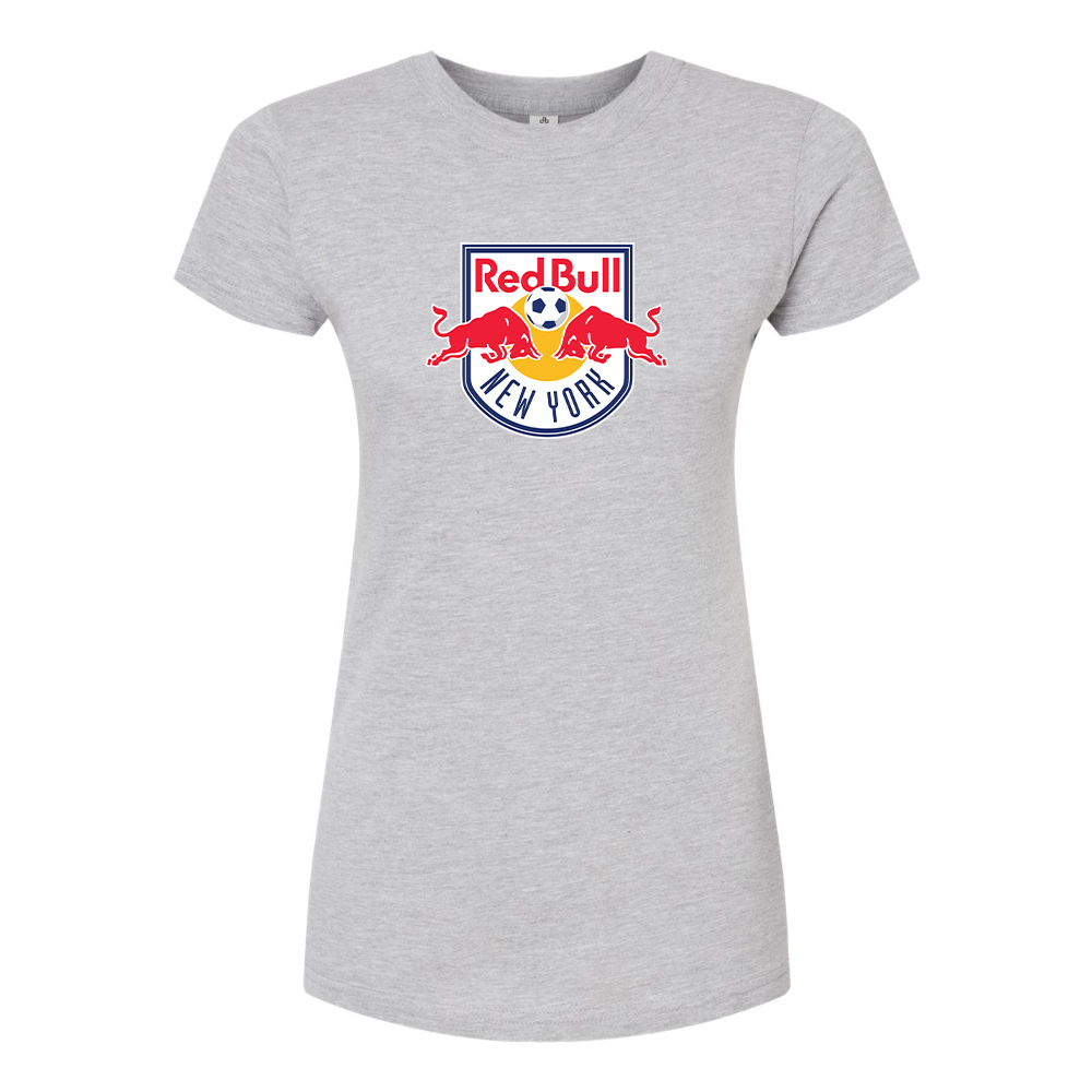 Women's New York Red Bulls FC Round Neck T-Shirt