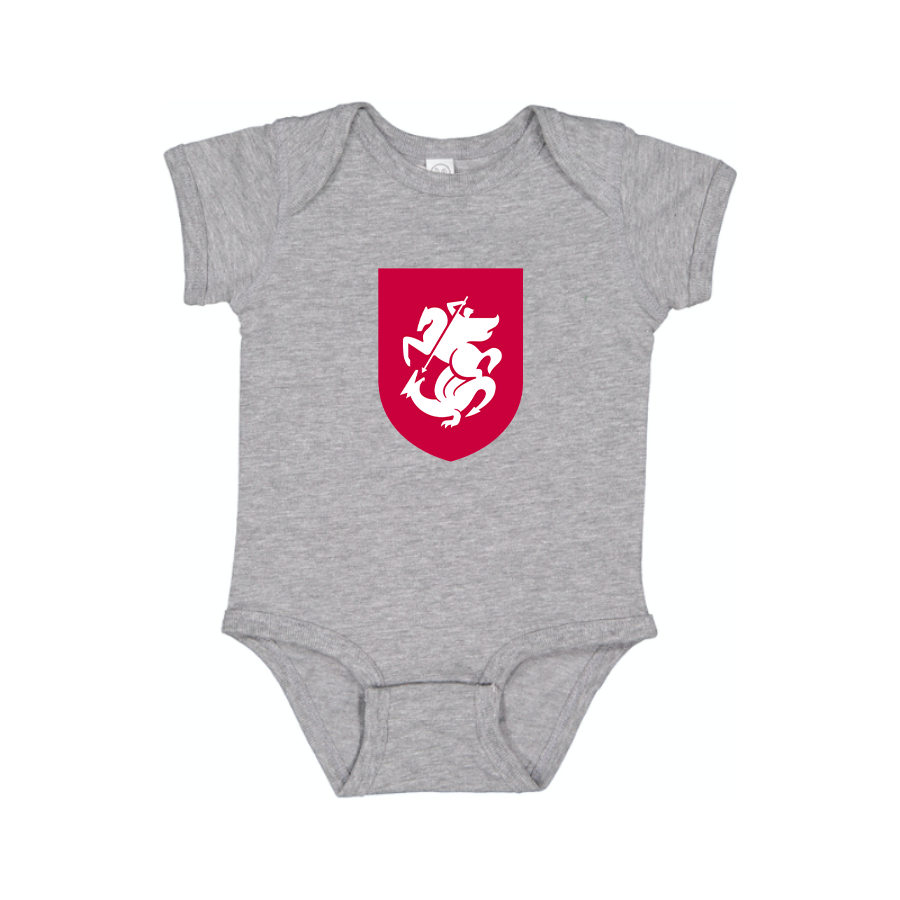 Georgia National Soccer Team Baby Romper Onesie