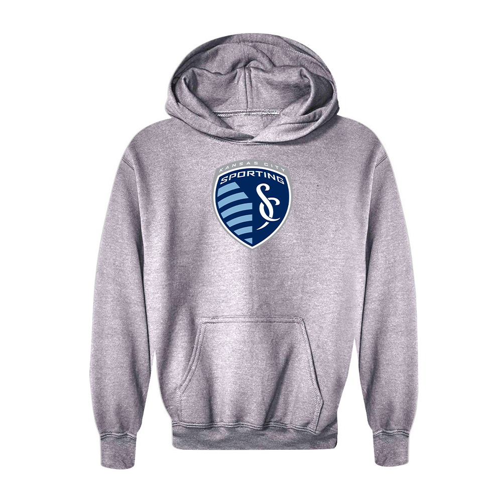 Youth Kids Sporting Kansas City FC Pullover Hoodie