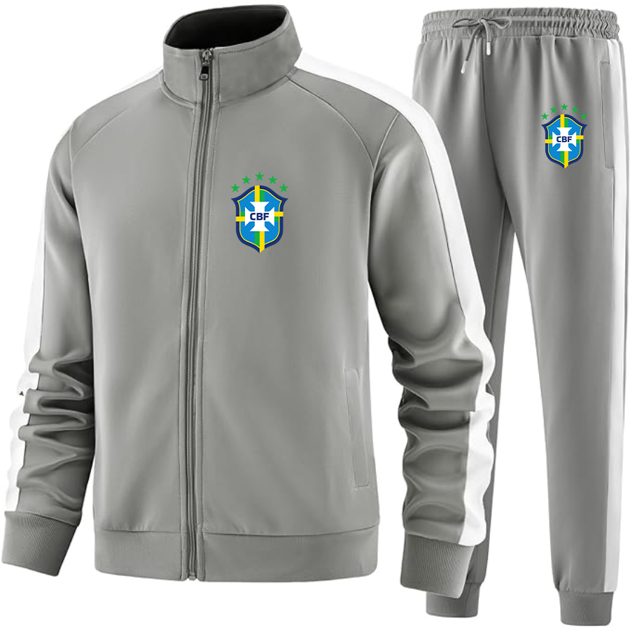 Men's Brazil National Soccer Team Dri-Fit TrackSuit