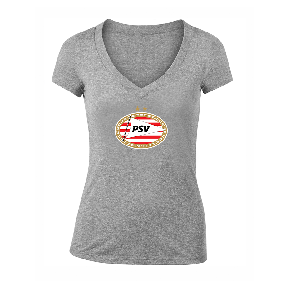 Women's PSV Eindhoven FC V-Neck T-Shirt