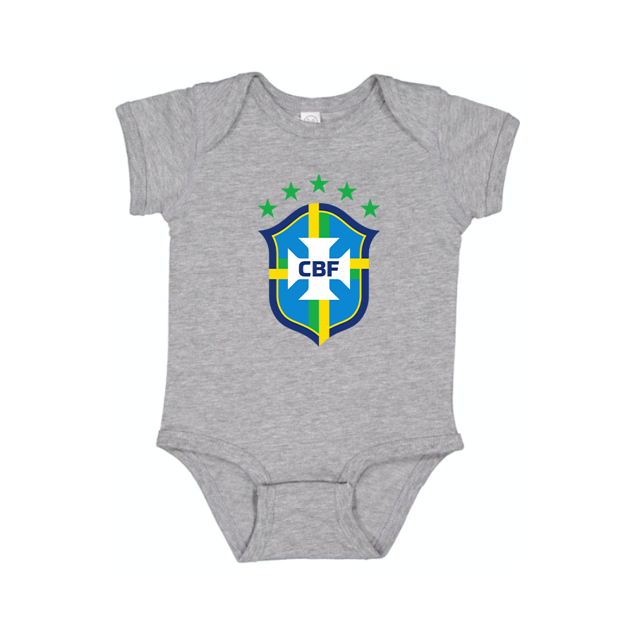 Brazil National Soccer Team Baby Romper Onesie