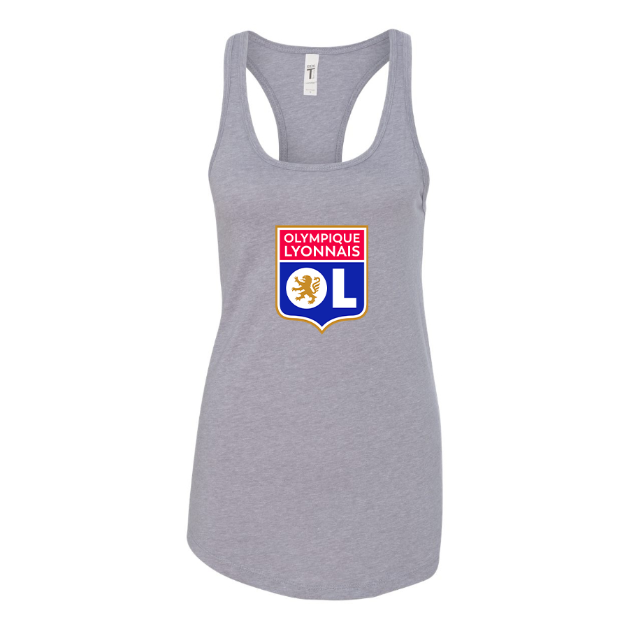 Women's Olympique Lyonnais FC Racerback Tank Top