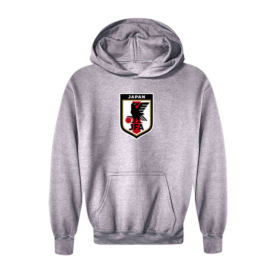 Youth Kids Japan National Soccer Team Pullover Hoodie