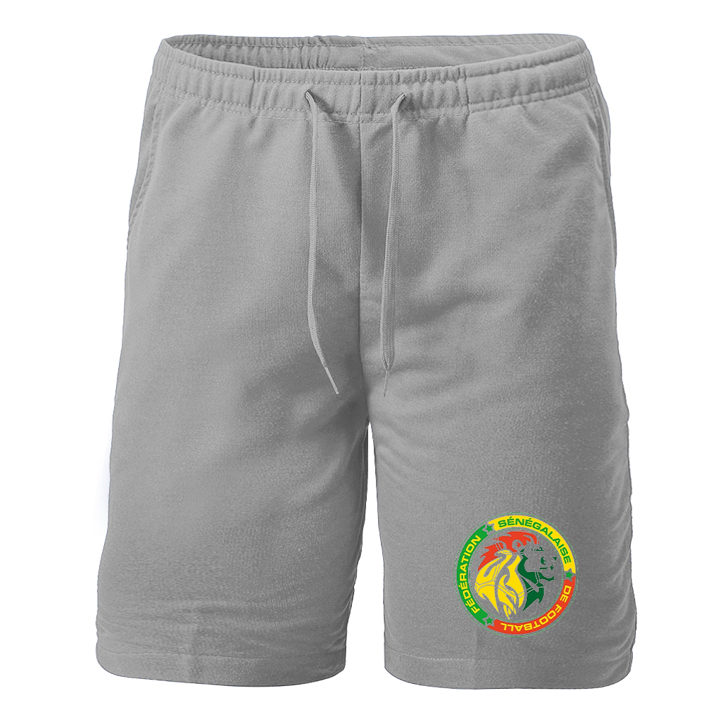 Men's Senegal National Soccer Team Athletic Fleece Shorts