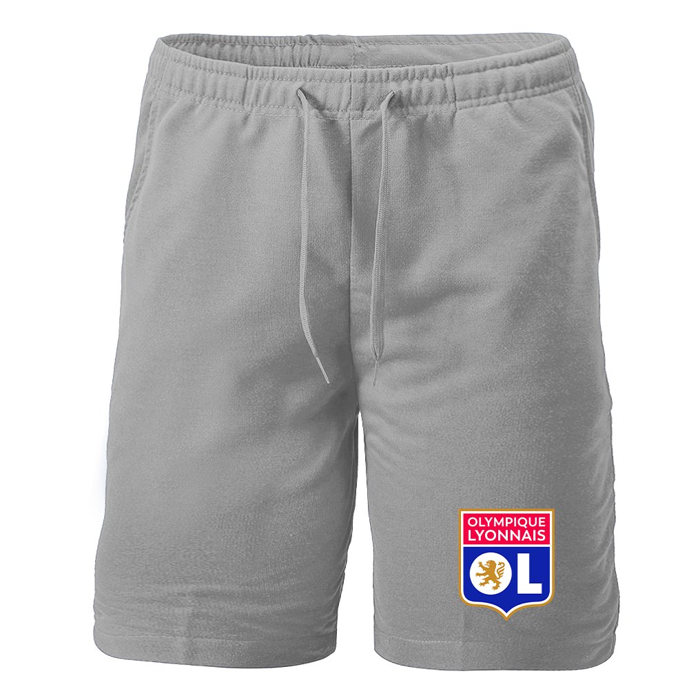 Men's Olympique Lyonnais FC Athletic Fleece Shorts