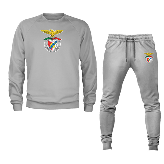 Men's SL Benfica FC Crewneck Sweatshirt Joggers Suit