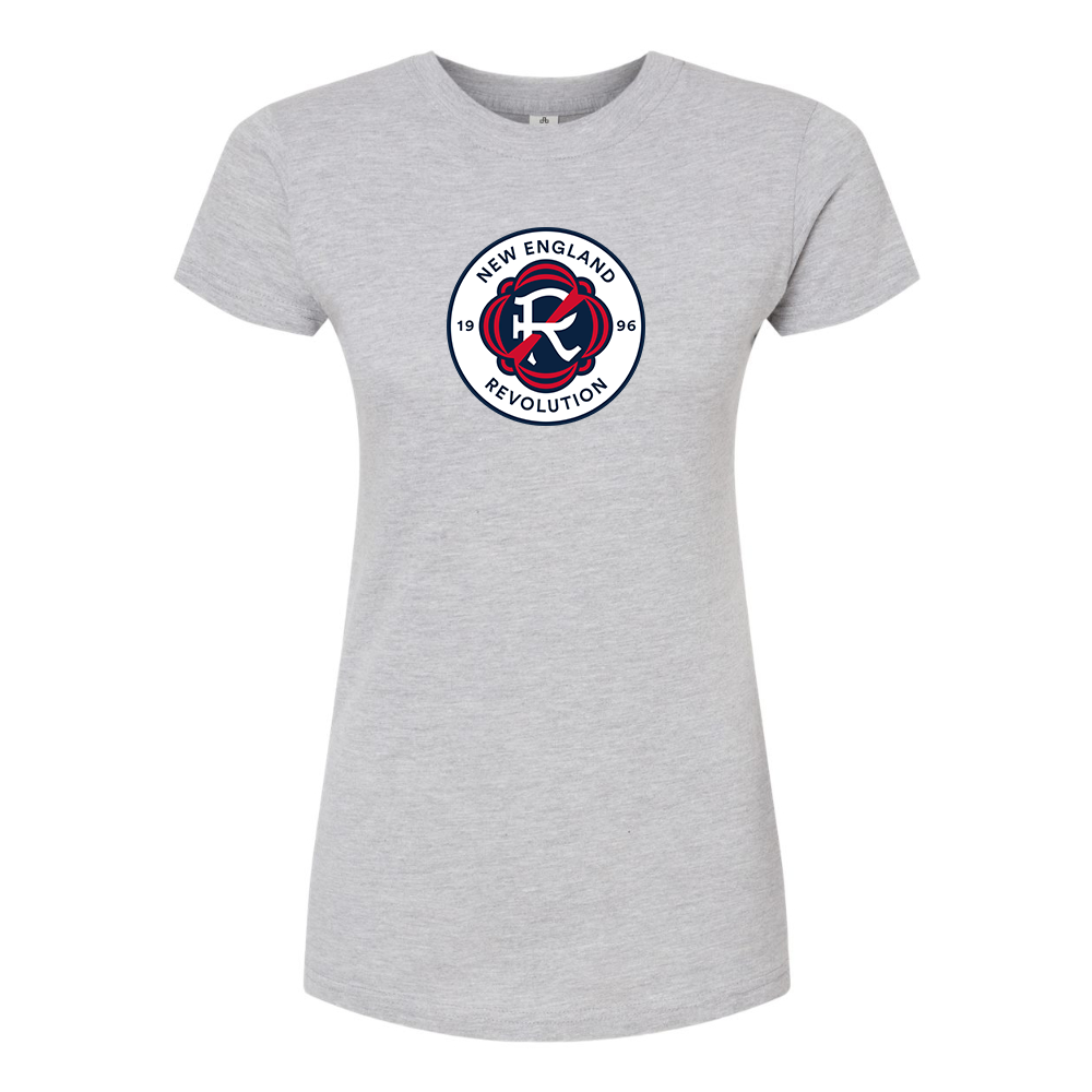 Women's New England Revolution FC Round Neck T-Shirt