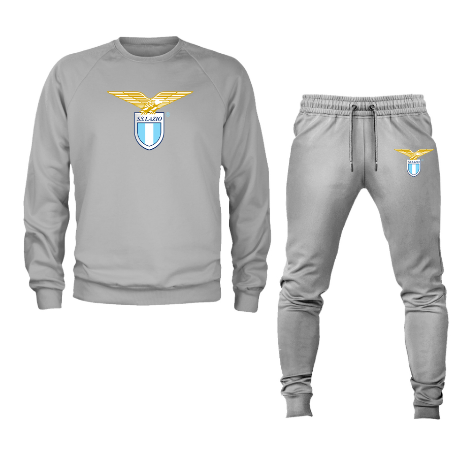 Men's Lazio FC Crewneck Sweatshirt Joggers Suit