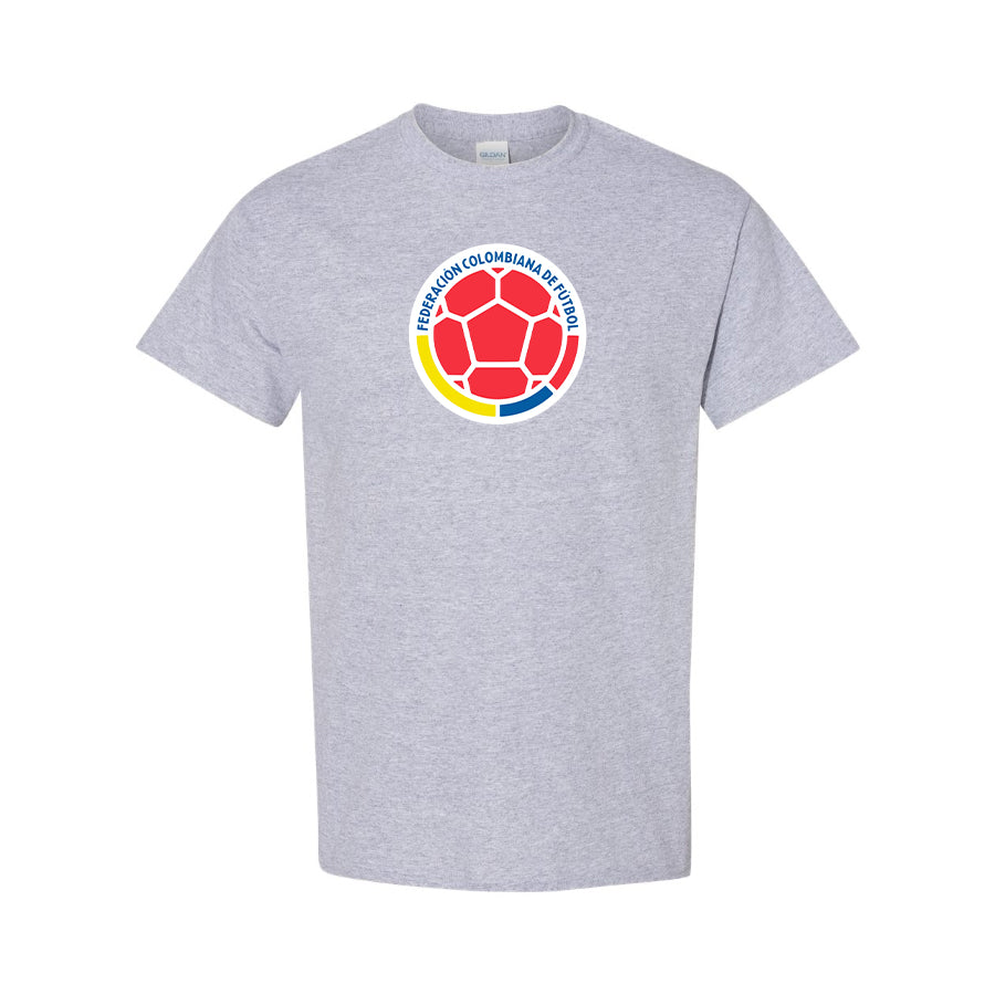 Men's Colombia National Soccer Team Cotton T-Shirt