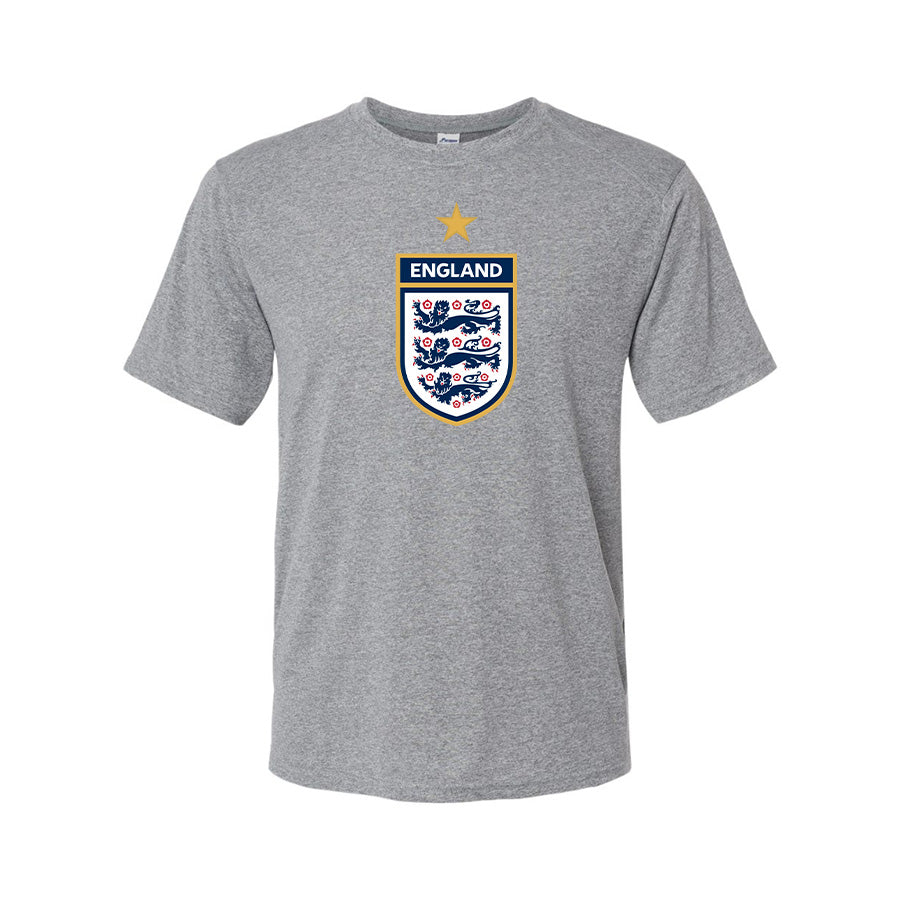 Youth Kids England National Soccer Team Performance T-Shirt