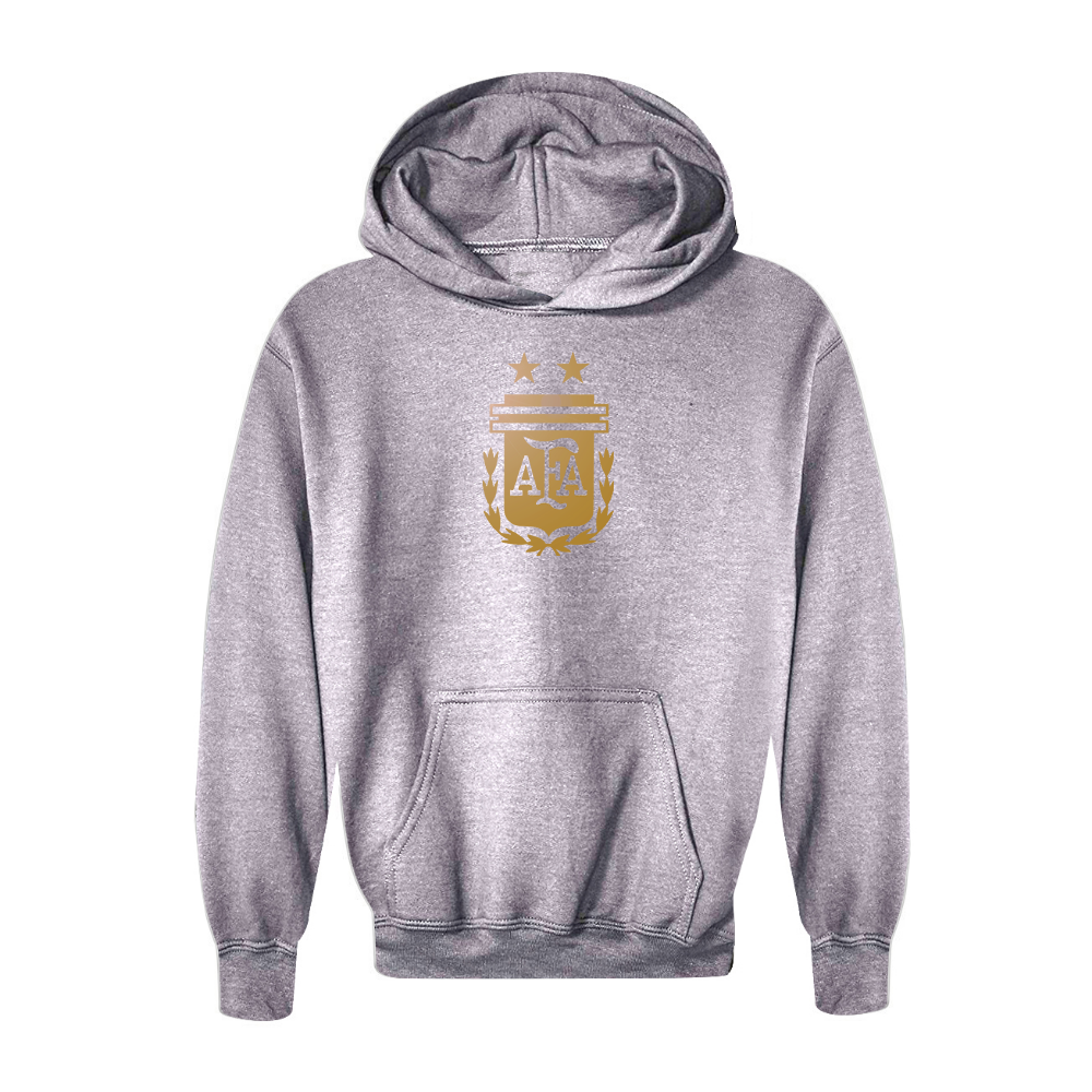 Youth Kids Brazil Soccer Pullover Hoodie