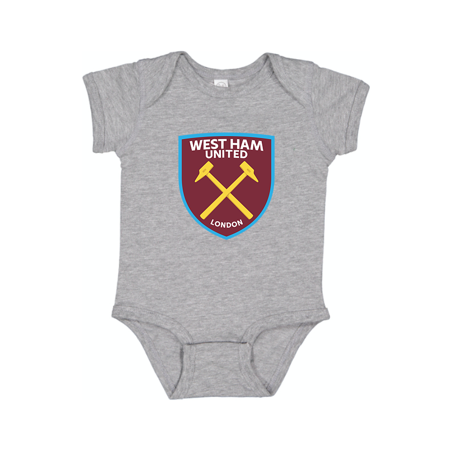 West Ham United FC Baby Romper Onesie