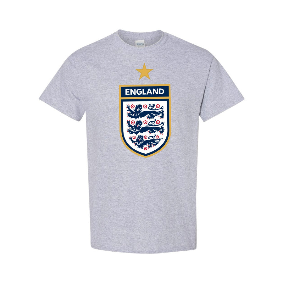 Men's England National Soccer Team Cotton T-Shirt