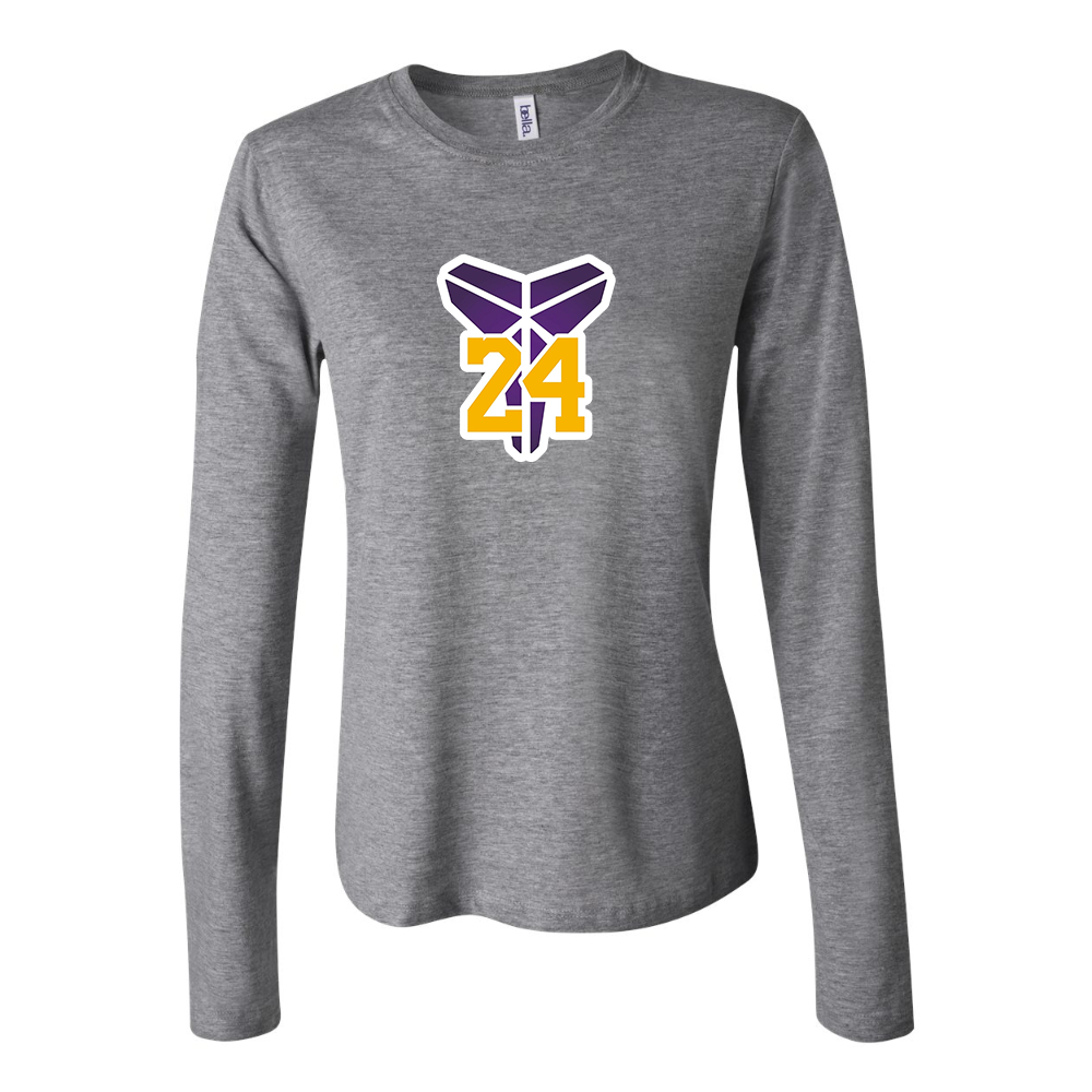 Women's Kobe Bryant Mamba 24 Long Sleeve T-Shirt