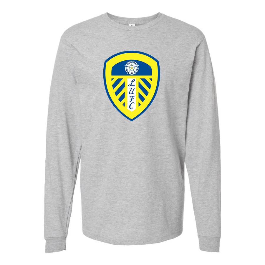 Youth Kids Leeds United Football Club Long Sleeve T-Shirt