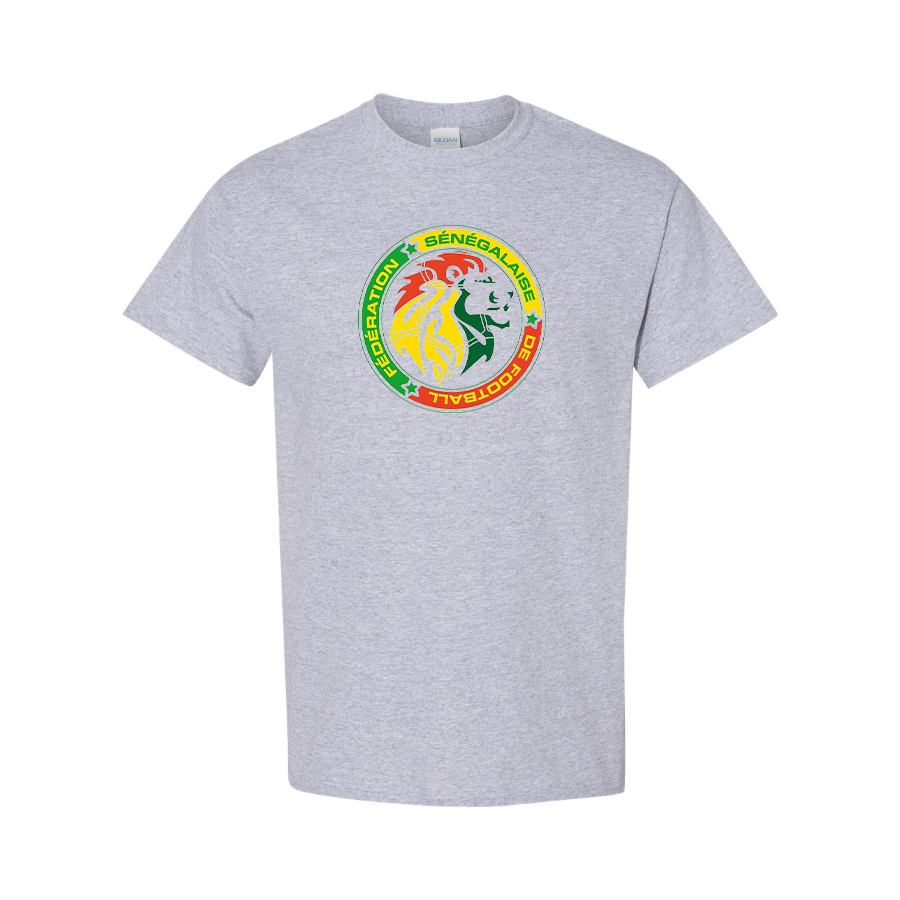 Men's Senegal National Soccer Team Cotton T-Shirt