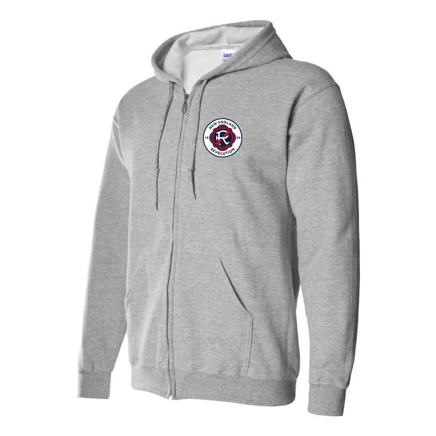 Men's New England Revolution FC Zipper Hoodie