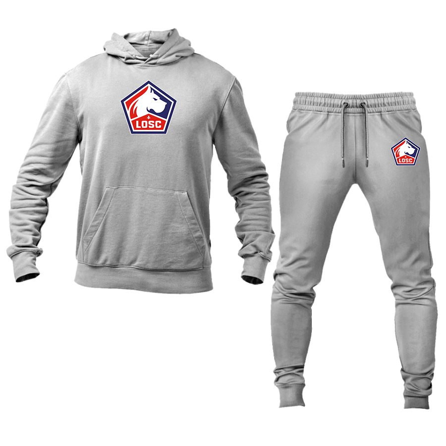 Men's Lille Olympique FC Hoodie Joggers Set