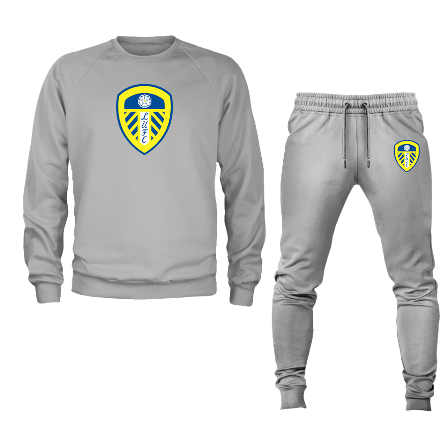 Men's Leeds United Football Club Crewneck Sweatshirt Joggers Suit