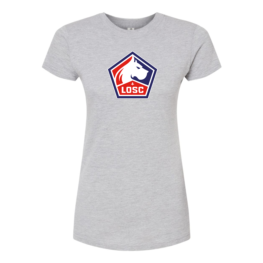 Women's Lille Olympique FC Round Neck T-Shirt