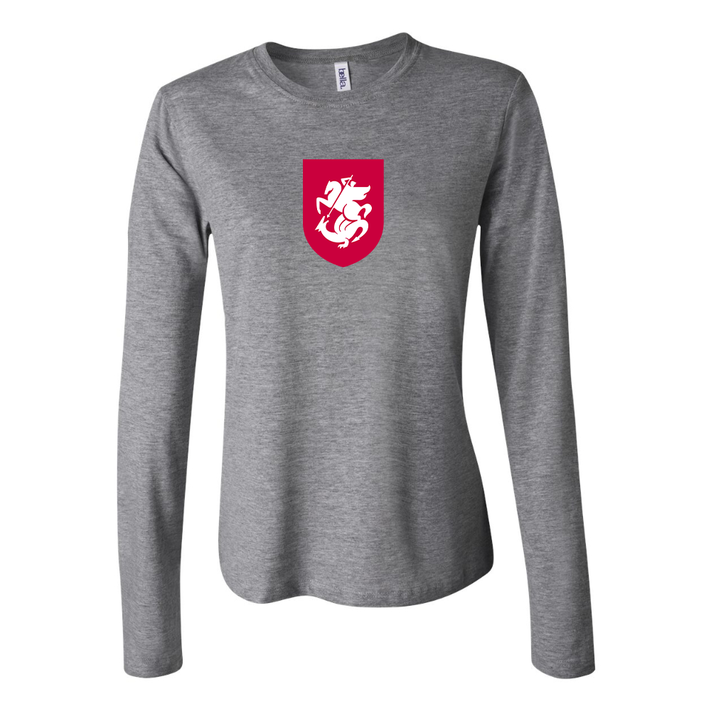 Women's Georgia National Soccer Team Long Sleeve T-Shirt