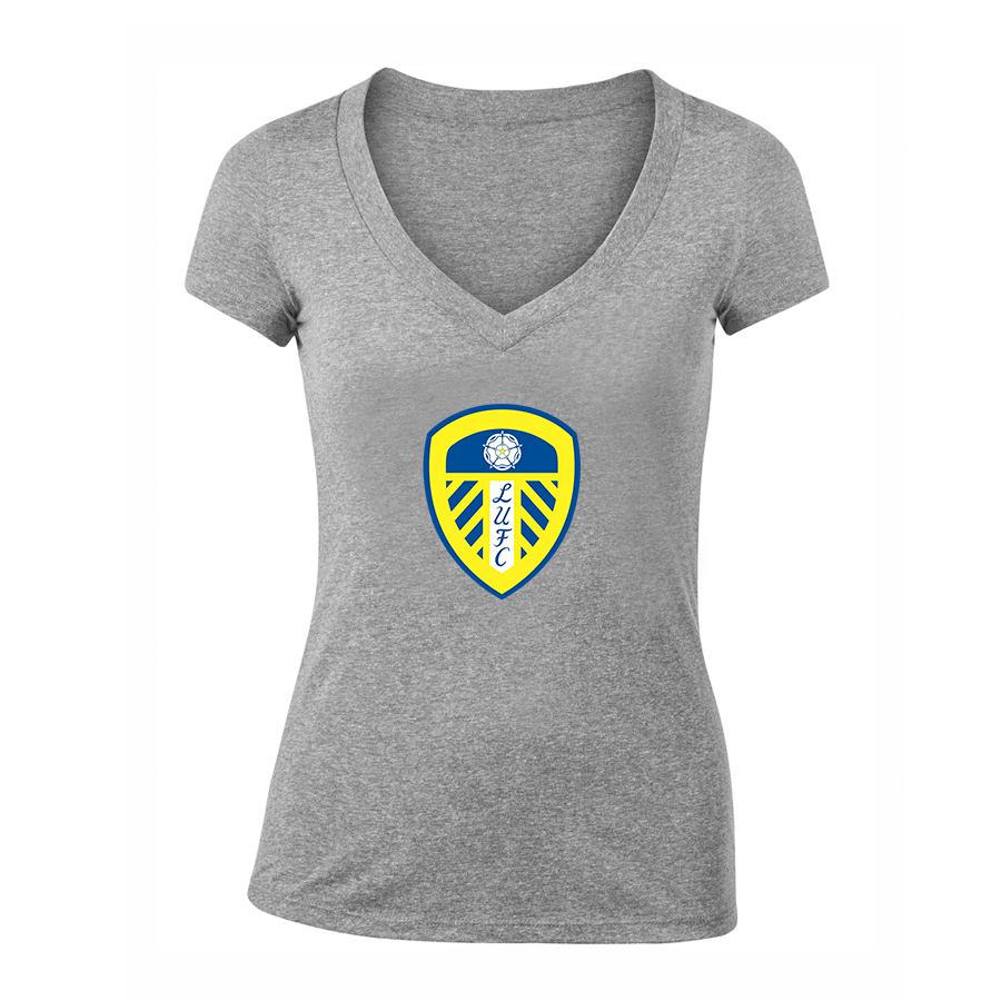 Women's Leeds United Football Club V-Neck T-Shirt