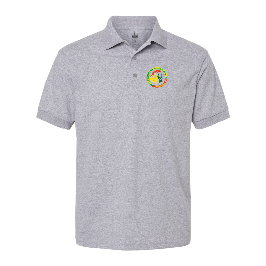 Men's Senegal National Soccer Team Dry Blend Polo