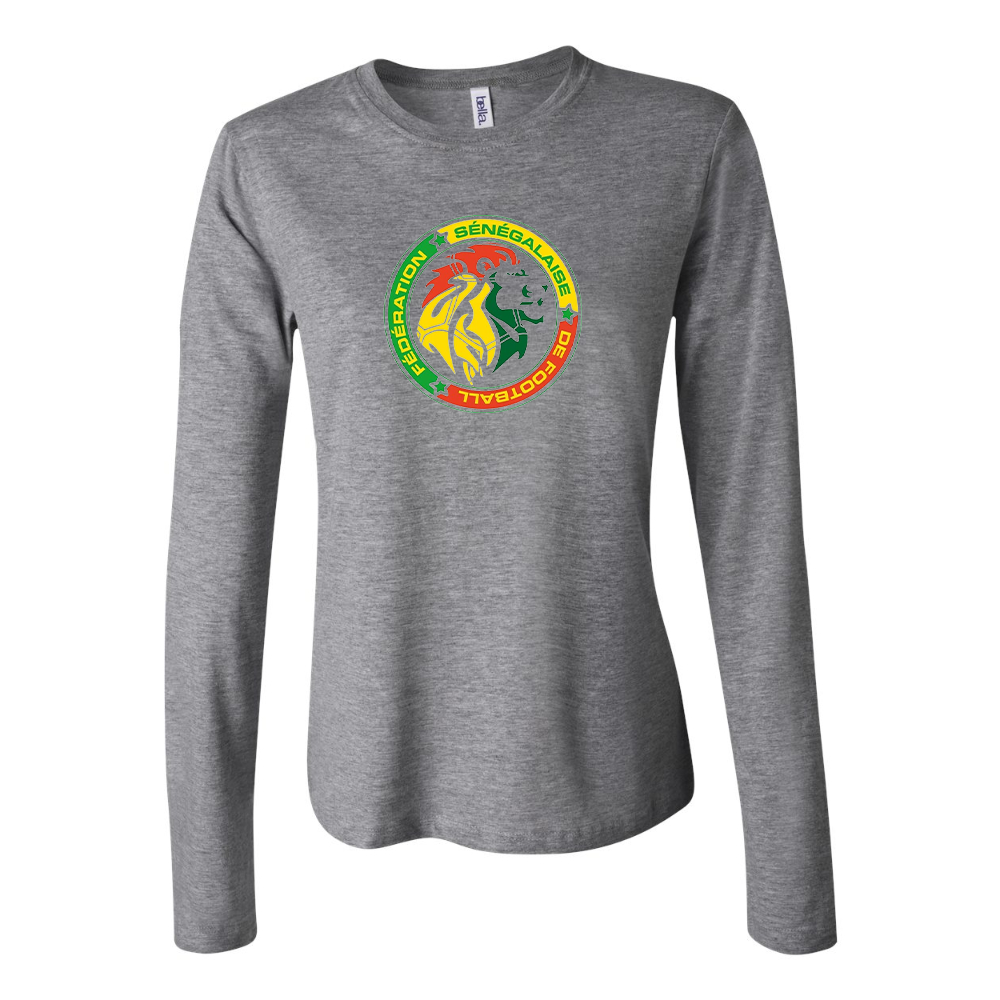 Women's Senegal National Soccer Team Long Sleeve T-Shirt