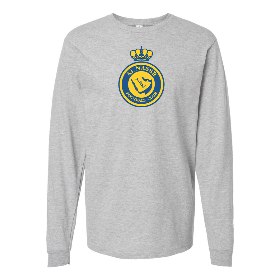 Men's Al Nassr FC Cotton Long Sleeve T-Shirt