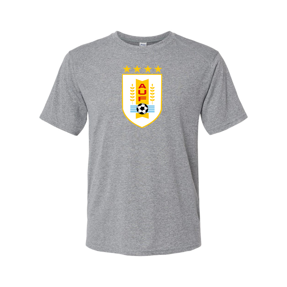 Youth Kids Uruguay National Soccer Team Performance T-Shirt