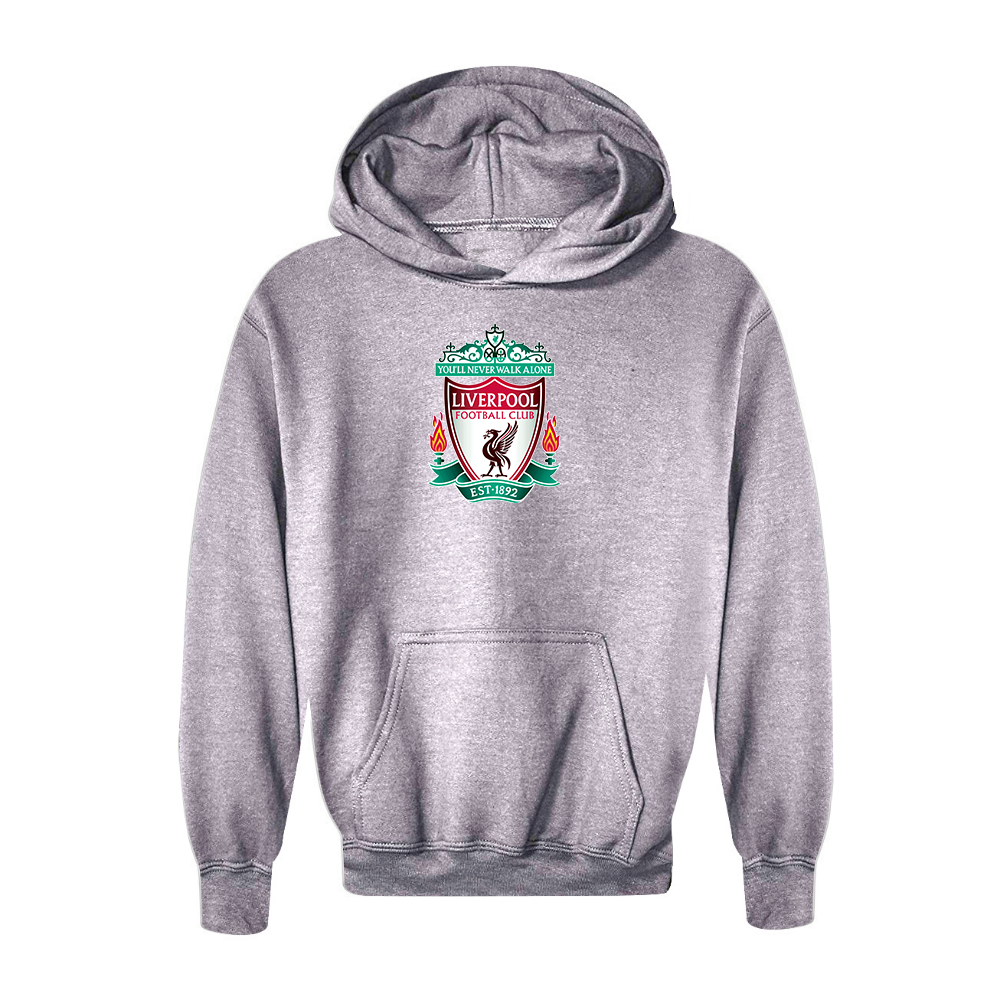 Youth Kids Liverpool Football Club Est.1892 Pullover Hoodie