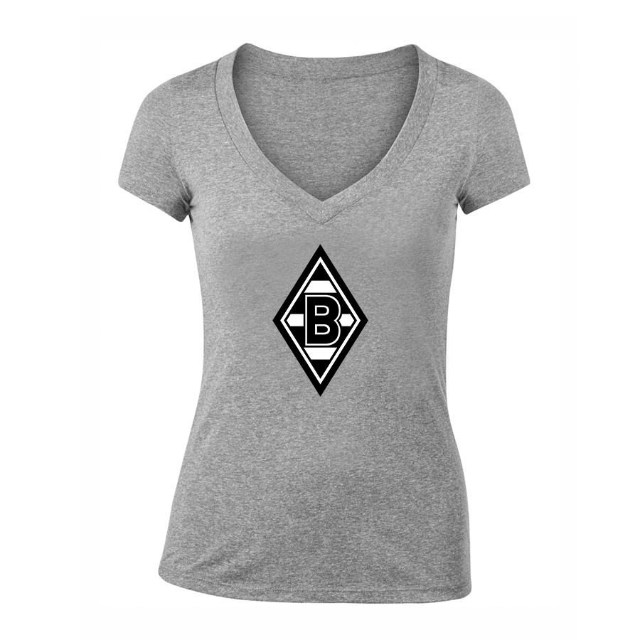 Women's Borussia Monchengladbach FC V-Neck T-Shirt