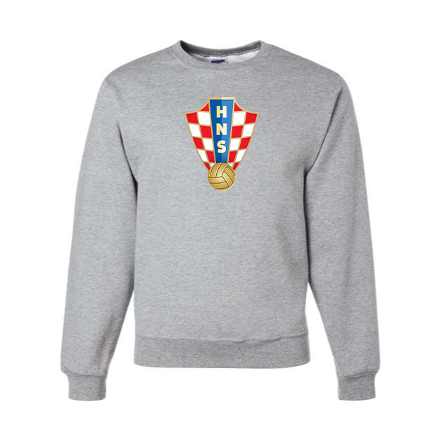 Men's Croatia National Soccer Team Crewneck Sweatshirt