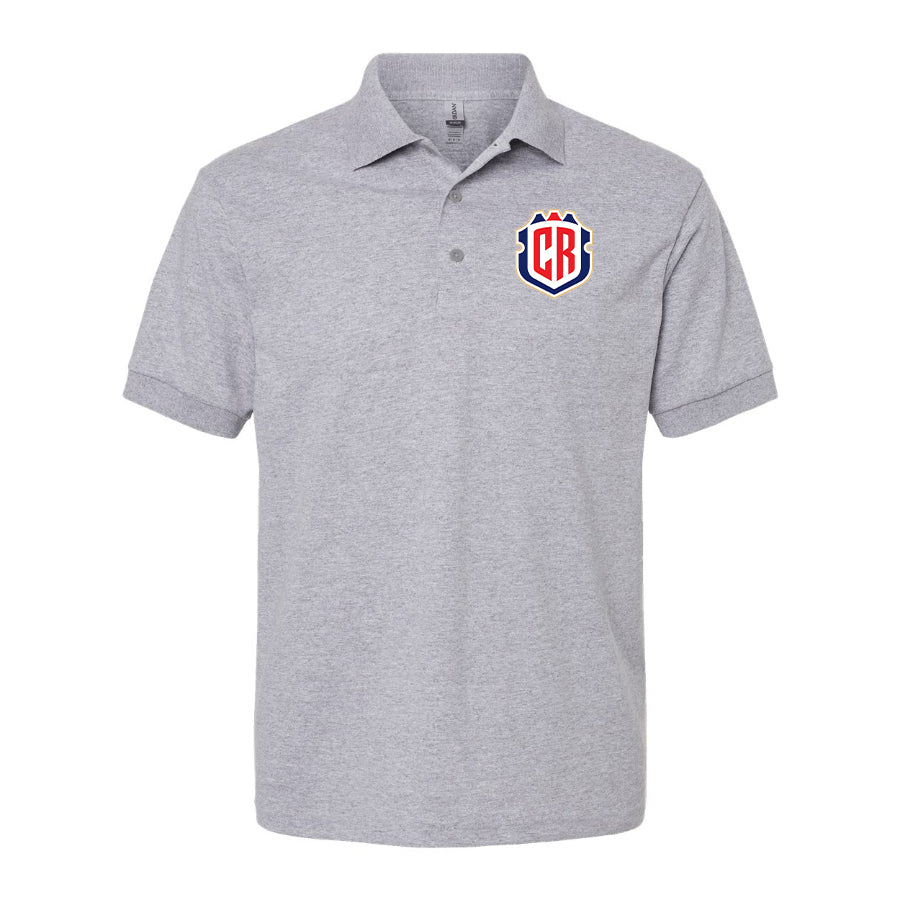 Men's Costa Rica National Soccer Team Dry Blend Polo