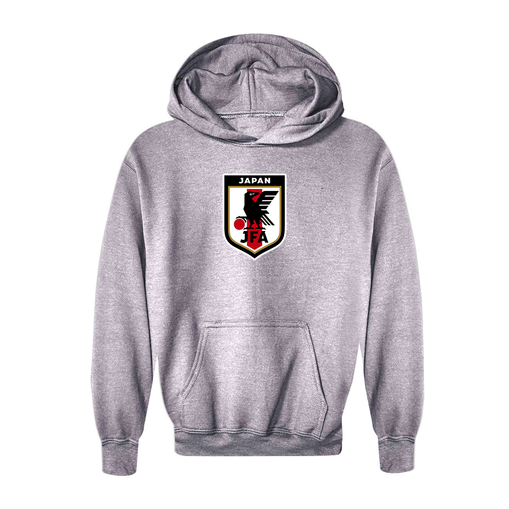 Youth Kids Japan National Soccer Team Pullover Hoodie