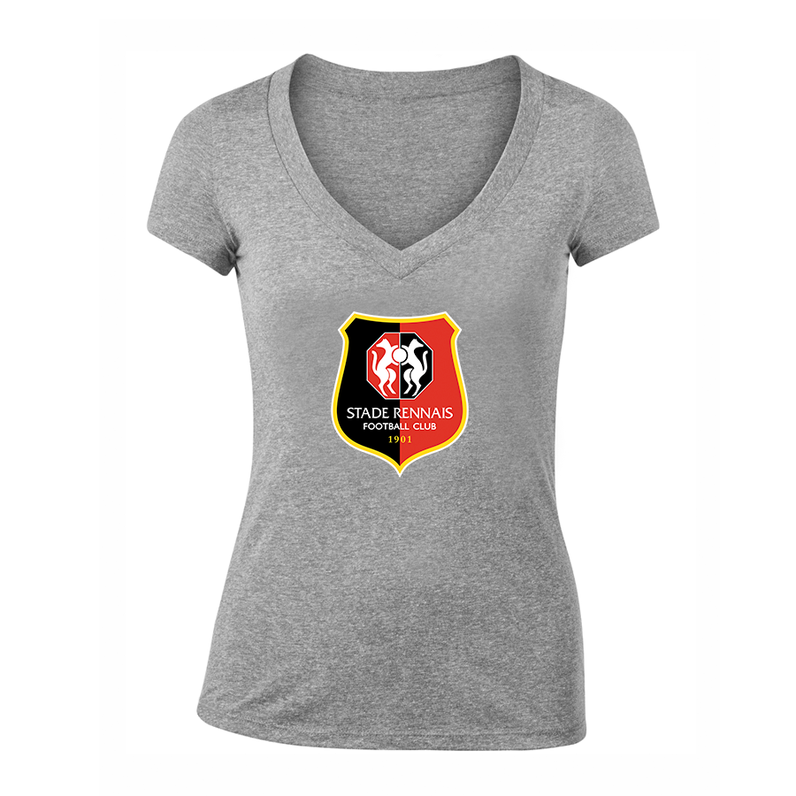 Women's Stade Rennais FC V-Neck T-Shirt