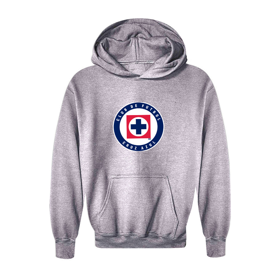 Youth Kids Cruz Azul Football Club Pullover Hoodie