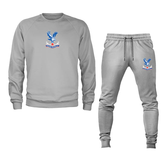 Men's Crystal Palace F.C Crewneck Sweatshirt Joggers Suit